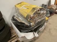 PALLET OF UNUSED PIPE INSULATION