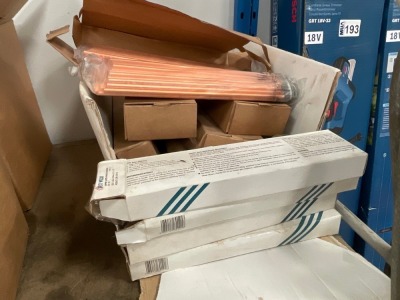 LRG SELECTION OF UNUSED WELDING RODS