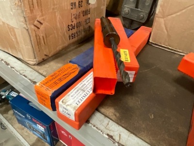 3No. UNUSED ASSORTED ENGINEERS DRILL BITS
