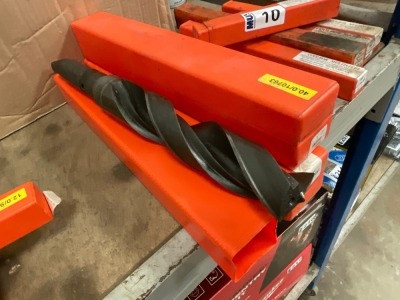 2No. UNUSED ASSORTED ENGINEERS DRILL BITS