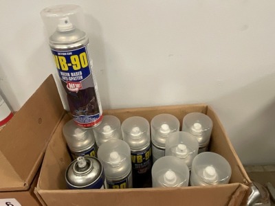 10No. UNUSED WB90 ANTI SPATTER SPRAYS