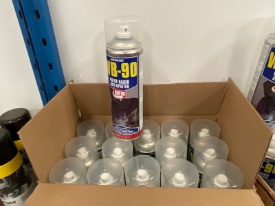 15No. UNUSED WB90 ANTI SPATTER SPRAYS