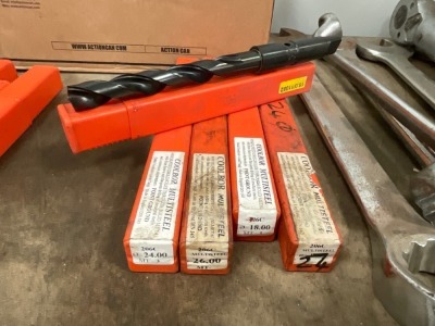 5No. UNUSED ASSORTED ENGINEERS DRILL BITS