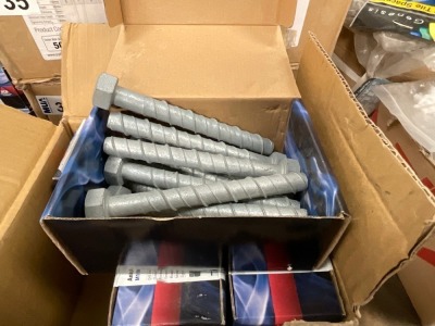APPROX. 50No. UNUSED M16x150 THUNDER BOLTS