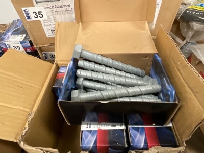 APPROX. 50No. UNUSED M16x150 THUNDER BOLTS