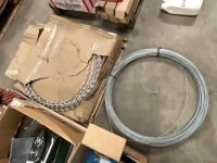 2No. UNUSED ROLLS OF RAZOR WIRE & ROLL OF BULL WIRE