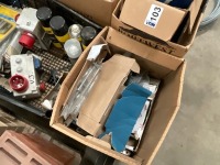 PALLET OF ASSORTED HINGES, DOOR CLOSERS, ETC - 2