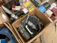 PALLET OF ASSORTED HINGES, DOOR CLOSERS, ETC - 5