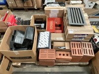 PALLET OF UNUSED VENTS & VENTED BRICKS