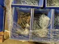 PALLET OF ASSORTED UNUSED BOLTS, NUTS & WASHERS - 2