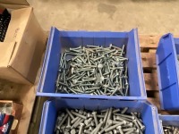 PALLET OF ASSORTED UNUSED BOLTS, NUTS & WASHERS - 4