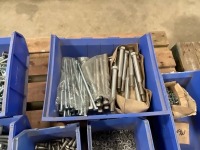 PALLET OF ASSORTED UNUSED BOLTS, NUTS & WASHERS - 5