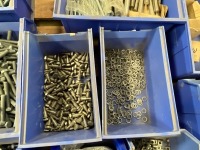 PALLET OF ASSORTED UNUSED BOLTS, NUTS & WASHERS - 6