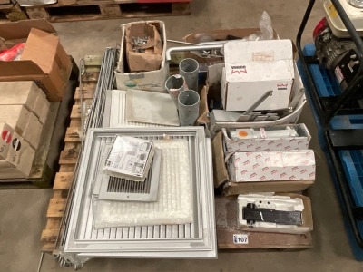PALLET TO INC. VENT COVER, POST BASES & DOOR CLOSERS