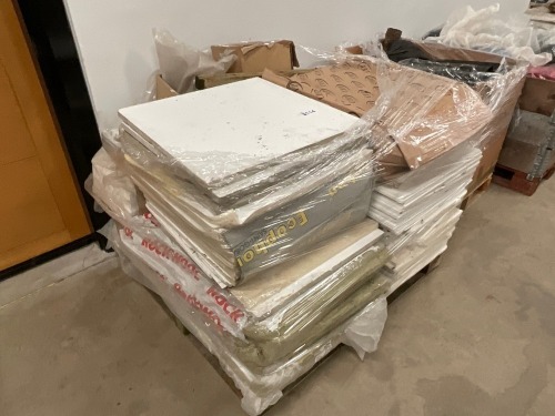 PALLET OF ASSORTED INSULATION & CEILING TILES