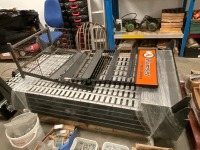 4No. METAL DISPLAY STANDS