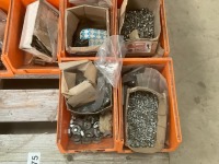 PALLET OF ASSORTED UNUSED NUTS, BOLTS & SCREWS - 6