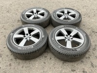 4No. UNUSED ALLOY RIMS & TYRES TO SUIT LAND ROVER DEFENDER