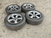 4No. UNUSED ALLOY RIMS & TYRES TO SUIT LAND ROVER DEFENDER - 5