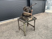 SUPER BROWN SPECIAL 240v METAL SAW & STAND