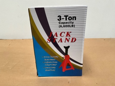 2No. UNUSED 3 TON AXLE STANDS &nbsp;