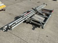 ASSORTED ALUMINIUM SCAFFOLDING TOWER PARTS - 3