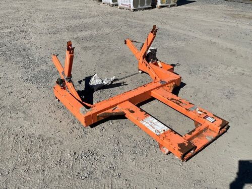 INVICTA IWBL-2 1000KG WHEELIE BIN LIFTER ATTACHMENT TO SUIT FORKLIFT