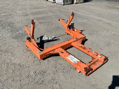 INVICTA IWBL-2 1000KG WHEELIE BIN LIFTER ATTACHMENT TO SUIT FORKLIFT