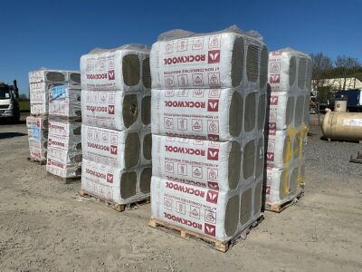 APPROX. 8No. PALLETS OF ASSORTED UNUSED ROCKWOOL