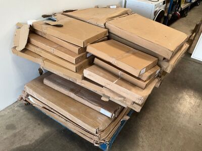 PALLET OF ASSORTED UNUSED SBF PLASTAPAN ACCESS HATCHES