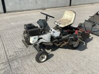 NATIONAL 3 GANG RIDE ON CYLINDER LAWNMOWER & SWEEPER - 2