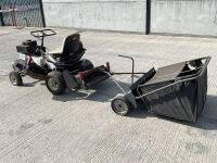 NATIONAL 3 GANG RIDE ON CYLINDER LAWNMOWER & SWEEPER - 6
