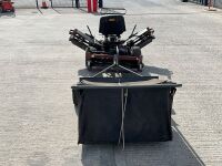 NATIONAL 3 GANG RIDE ON CYLINDER LAWNMOWER & SWEEPER - 9