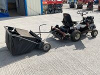 NATIONAL 3 GANG RIDE ON CYLINDER LAWNMOWER & SWEEPER - 14