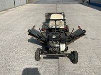 NATIONAL 3 GANG RIDE ON CYLINDER LAWNMOWER & SWEEPER - 21