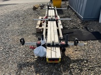 RHINO SAFE STOW ROOF RACK GAS STRUT ASSISTED LADDER - 3