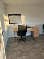 APPROX. 12ft x 10ft STEEL CLAD OPEN PLAN OFFICE - 2