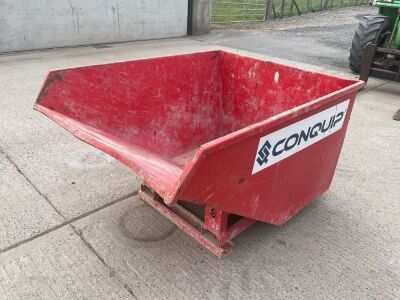 CONQUIP 12OO LITRE FORKLIFT TIPPING SKIP
