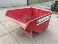 CONQUIP 1200 LITRE FORKLIFT TIPPING SKIP