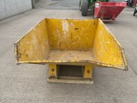 CONQUIP 1200 LITRE FORKLIFT TIPPING SKIP - 3