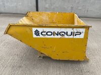 CONQUIP 1200 LITRE FORKLIFT TIPPING SKIP - 4