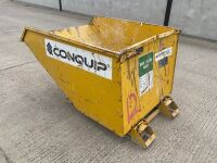 CONQUIP 1200 LITRE FORKLIFT TIPPING SKIP - 5