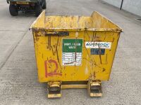 CONQUIP 1200 LITRE FORKLIFT TIPPING SKIP - 6