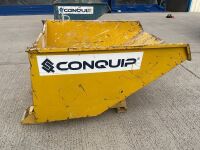 CONQUIP 1200 LITRE FORKLIFT TIPPING SKIP - 8