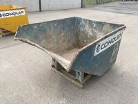 CONQUIP 1200 LITRE FORKLIFT TIPPING SKIP