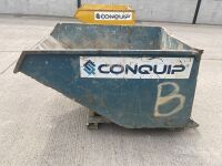 CONQUIP 1200 LITRE FORKLIFT TIPPING SKIP - 4