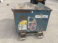 CONQUIP 1200 LITRE FORKLIFT TIPPING SKIP - 6