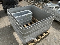 6No. PALLETS OF ASSORTED MANHOLE RISERS ETC - 2