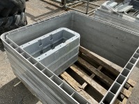 6No. PALLETS OF ASSORTED MANHOLE RISERS ETC - 3