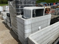 6No. PALLETS OF ASSORTED MANHOLE RISERS ETC - 11